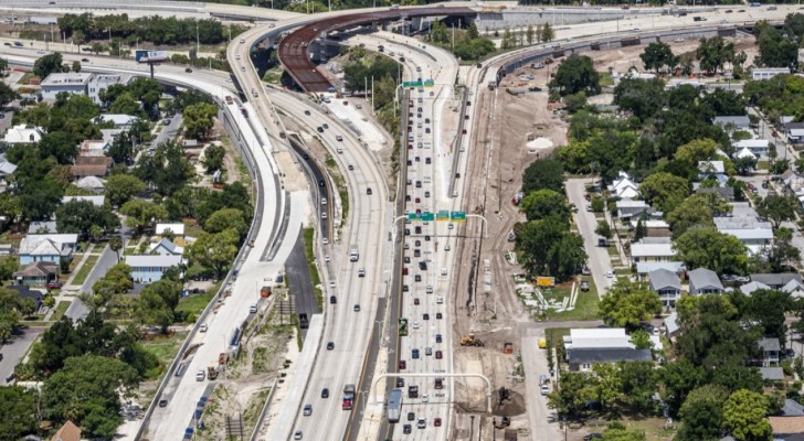 Westbound I-4 through Downtown Tampa Interchange Closing Monday Night
